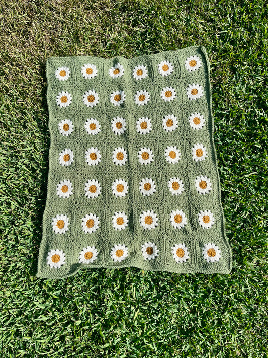 Daisy Baby Blanket